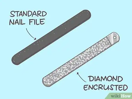 Gambar berjudul File Down a Sharp Tooth Step 1