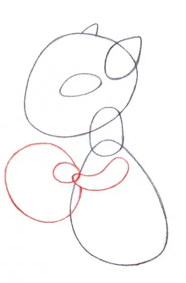 Gambar berjudul Draw a Squirrel Step 15