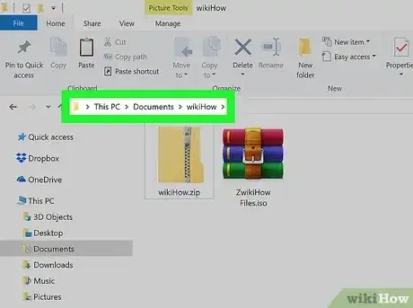 Gambar berjudul Open a Zip File Step 2