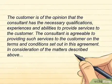 Gambar berjudul Write a Consulting Contract Step 5