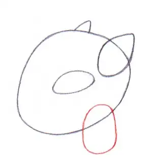 Gambar berjudul Draw a Squirrel Step 13