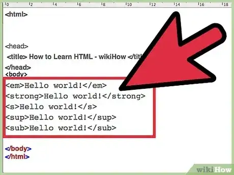 Gambar berjudul Learn HTML Step 7