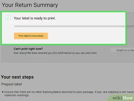 Gambar berjudul Return an Item to Amazon Step 17
