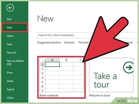 Gambar berjudul Create a CSV File Step 1