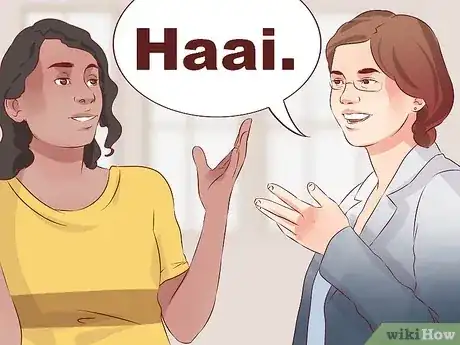 Gambar berjudul Greet People in Afrikaans Step 2