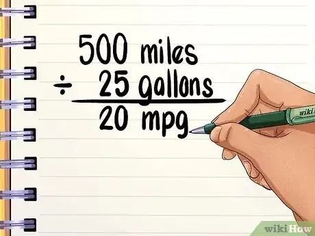 Gambar berjudul Calculate Fuel Consumption Step 15