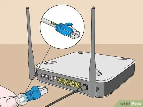 Gambar berjudul Connect a Router to a Modem Step 27