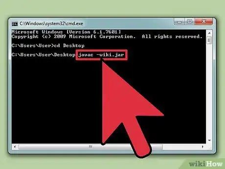Imagem intitulada Compile & Run Java Program Using Command Prompt Step 5