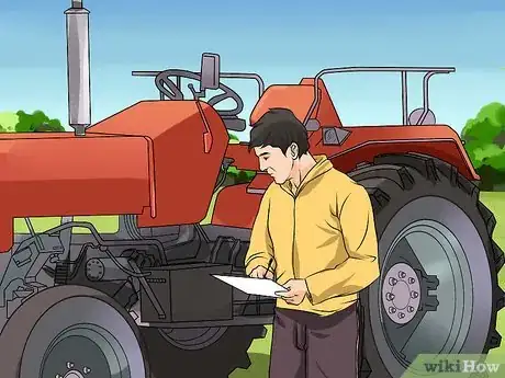 Imagem intitulada Drive a Tractor Step 1