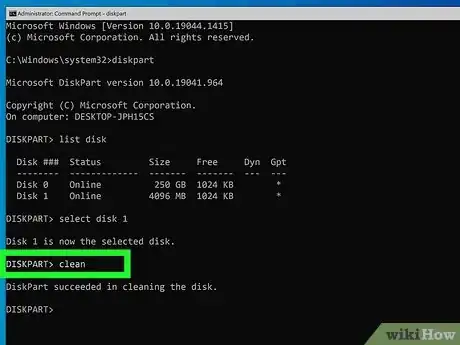 Imagem intitulada Format a USB Using Cmd Step 6