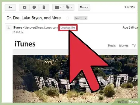 Imagem intitulada Unsubscribe Step 2