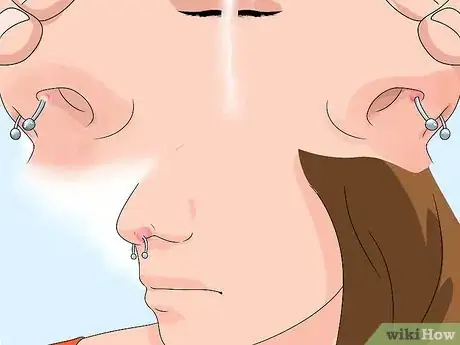 Imagem intitulada Clean a Septum Piercing Step 9