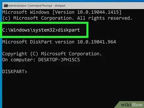 Imagem intitulada Format a USB Using Cmd Step 3