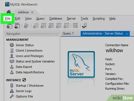Imagem intitulada Open an Sql File Step 3