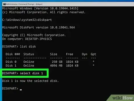 Imagem intitulada Format a USB Using Cmd Step 5