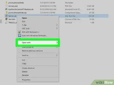 Imagem intitulada Open an Sql File Step 8