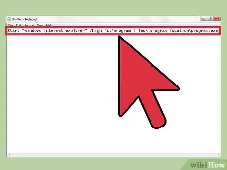 Imagem intitulada Make a Program Start at High Priority (Windows) Step 2