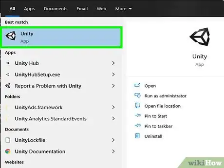 Imagem intitulada Update Unity Step 1