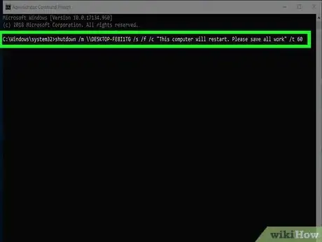 Imagem intitulada Shut Down or Restart Another Computer Using CMD Step 11