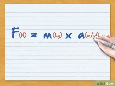 Imagem intitulada Calculate Force Step 2