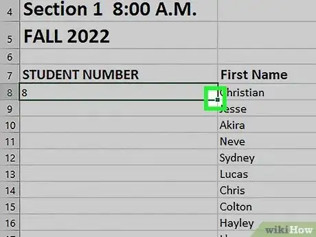 Imagem intitulada Add Autonumber in Excel Step 5
