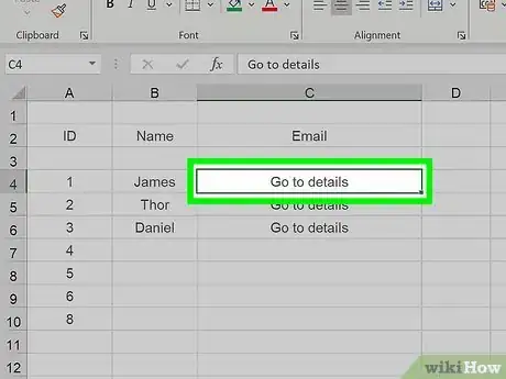 Imagem intitulada Add Links in Excel Step 1