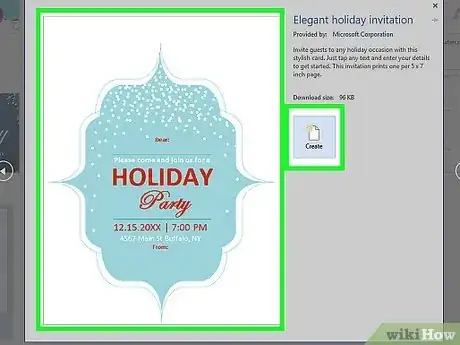 Imagem intitulada Make Invitations on Microsoft Word Step 4