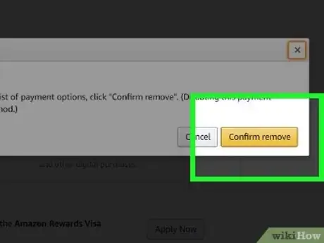 Imagem intitulada Remove a Gift Card from Amazon Step 8