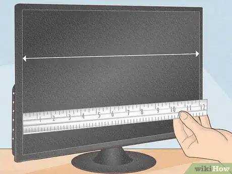 Imagem intitulada Measure Monitor Size Step 1