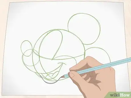 Imagem intitulada Draw Mickey Mouse Step 19
