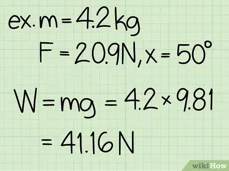 Imagem intitulada Find Normal Force Step 17