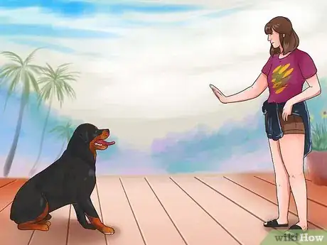 Imagem intitulada Train a Rottweiler Step 16
