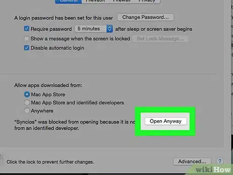 Imagem intitulada Install Software from Unsigned Developers on a Mac Step 9