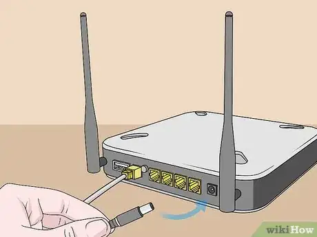 Imagem intitulada Connect a Router to a Modem Step 8