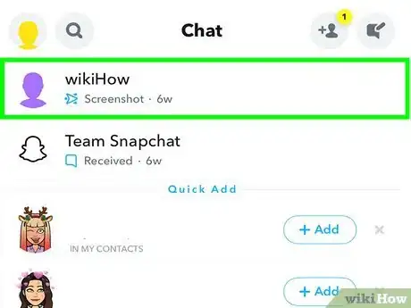Imagem intitulada Send Audio Files on Snapchat Step 3