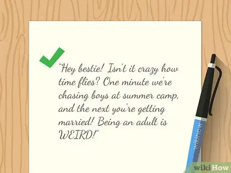 Imagem intitulada Write an Informal Letter Step 6