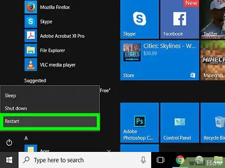 Imagem intitulada Get Your Windows 10 Start Menu Back Step 6