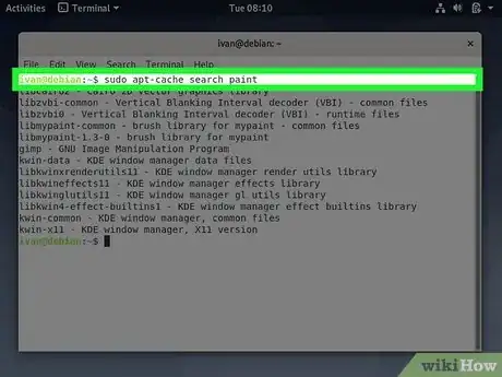 Imagem intitulada Install Software in Debian Linux Step 8