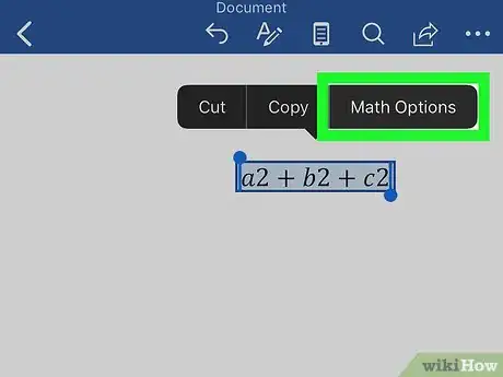 Imagem intitulada Insert Equations in Microsoft Word Step 7