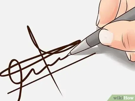 Imagem intitulada Forge a Signature Step 10