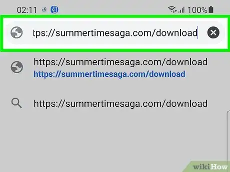 Imagem intitulada Download Summertime Saga on Android Step 2