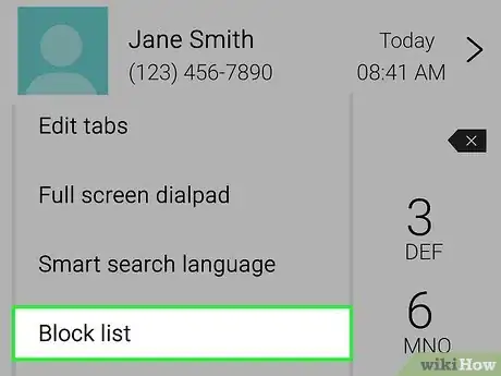 Imagem intitulada Unblock a Number on Android Step 20