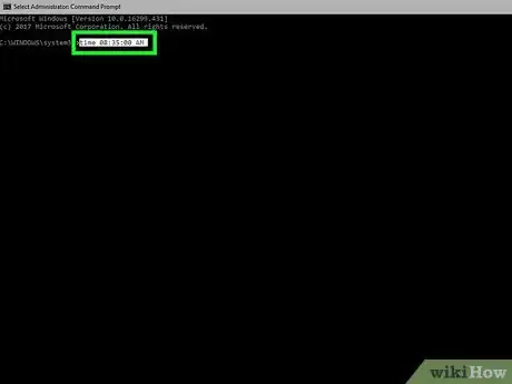 Imagem intitulada Change the Computer Time and Date Using the Command Prompt Step 12