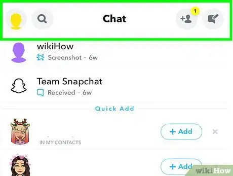 Imagem intitulada Send Audio Files on Snapchat Step 2