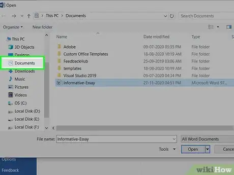 Imagem intitulada Recover Word Documents Step 12