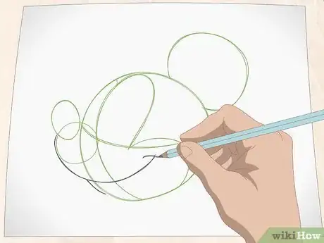 Imagem intitulada Draw Mickey Mouse Step 17