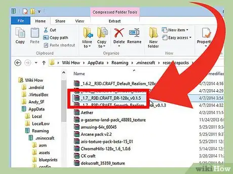 Imagem intitulada Install Minecraft Resource Packs Step 3