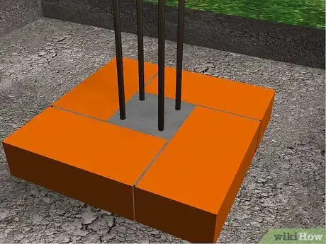 Imagem intitulada Build Brick Columns Step 3