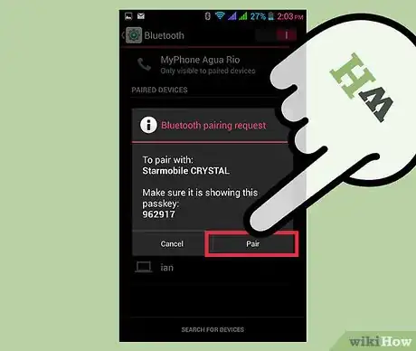 Imagem intitulada Sync Cell Phones Step 7