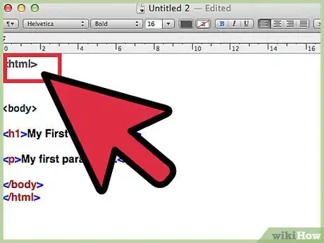 Imagem intitulada Learn HTML Step 4